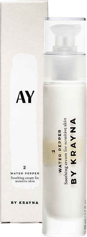 Soothing Face Cream - Krayna AY 2 Water Pepper Cream — photo N1