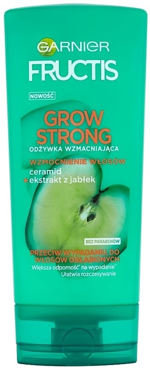 Strengthening Hair Conditioner - Garnier Fructis Grow Strong Conditioner — photo N1