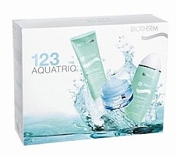 Fragrances, Perfumes, Cosmetics Set - Biotherm Aquatrio (cleanser/20ml + lotion/30ml + gel/20ml)