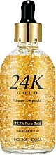 Fragrances, Perfumes, Cosmetics Rejuvenating Ampoule Serum - Holika Holika Prime Youth 24K Gold Repair Ampoule