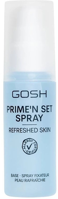 Makeup Setting Spray - Gosh Prime'N Set Spray Refreshed Skin — photo N1