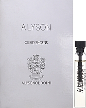 GIFT! Alyson Oldoini Cuir D'encens For Men - Eau de Parfum (sample) — photo N1