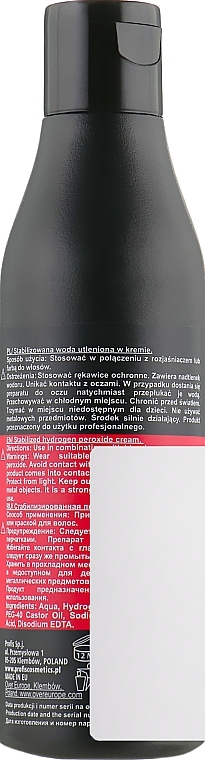 Hair Oxidizer - Profis Scandic Line Oxydant Creme 12% — photo N2