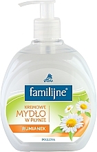 Fragrances, Perfumes, Cosmetics Liquid Soap - Pollena Savona Familijny Camomile Creamy Liquid Soap