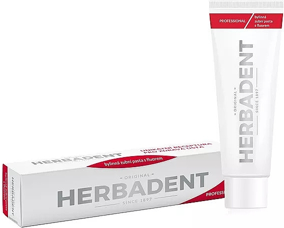 Herbal Fluoride Toothbrush - Herbadent Professional Herbal Fluoride Toothpaste — photo N2