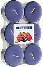 Fragrances, Perfumes, Cosmetics Forest Fruit Tealight Set - Bispol Forest Fruits Maxi Scented Candles