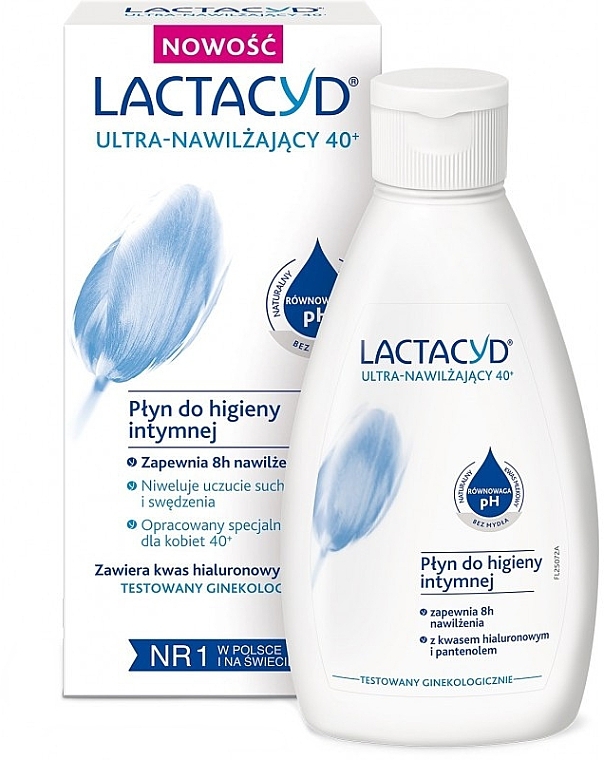 Intimate Wash - Lactacyd Intimate Cleanser Ultra Moisturizing 40+ — photo N1