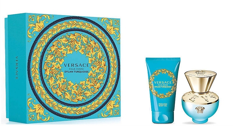 Versace Dylan Turquoise Pour Femme - Set (edt/30ml + b/lot/30ml) — photo N1
