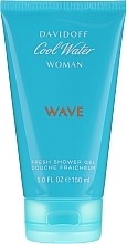 Fragrances, Perfumes, Cosmetics Davidoff Cool Water Wave Woman - Shower Gel