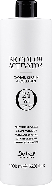 Oxidizer 7,2% - Be Hair Be Color Activator with Caviar Keratin and Collagen — photo N3