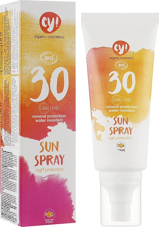 Mineral Protection Sun Spray SPF 30 - Ey! Organic Cosmetics Sunspray — photo N1