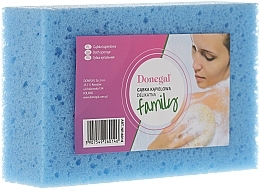 Fragrances, Perfumes, Cosmetics Shower Sponge, 6014, blue - Donegal