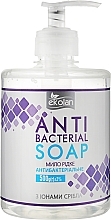 Liquid Hand Soap 'Antibacterial', with dispenser - Ekolan Antibacterial Soap — photo N2