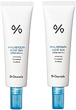 Fragrances, Perfumes, Cosmetics Cream Set - Dr.Ceuracle Hyal Reyouth Moist Sun SPF 50+ PA++++ (f/cr/2x50ml)