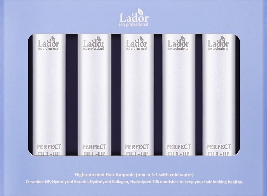 Hair Renewal Filler - La'dor Perfect Hair Fill-Up Mauve Edition — photo N1