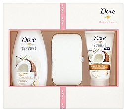 Fragrances, Perfumes, Cosmetics Set - Dove Nourishing Secrets Restoring Ritual (sh/gel/250ml + h/cr/75ml + manicure/set)