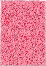 Porous Face Cleansing Sponge, PF-27, green+pink - Puffic Fashion — photo N3