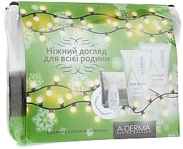 Fragrances, Perfumes, Cosmetics Set - A-Derma (f/cr/50ml + h/cr/50ml + sh/oil/50ml + bag)