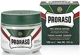 Cream with Menthol and Eucalyptus - Proraso Pre-Shave Cream — photo N4