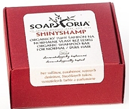 Fragrances, Perfumes, Cosmetics Solid Shampoo for Normal Hair - Soaphoria ShinyShamp Solid Shampoo Normal Hair