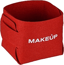 Makeup Organizer 'Beauty Basket', red - MAKEUP Desk Organizer Red — photo N2