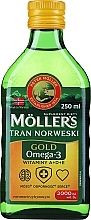 Fragrances, Perfumes, Cosmetics Dietary Supplement with Lemon Scent "Tran Norweski Gold" - Mollers