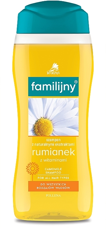 Normal Hair Shampoo - Pollena Savona Familijny Camomile & Vitamins Shampoo — photo N1