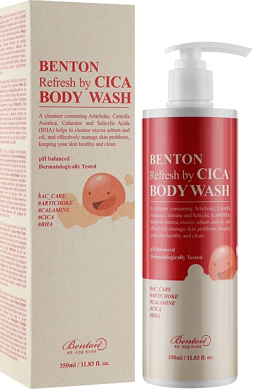 Shower Gel - Benton Refresh by CICA Body Wash — photo N2