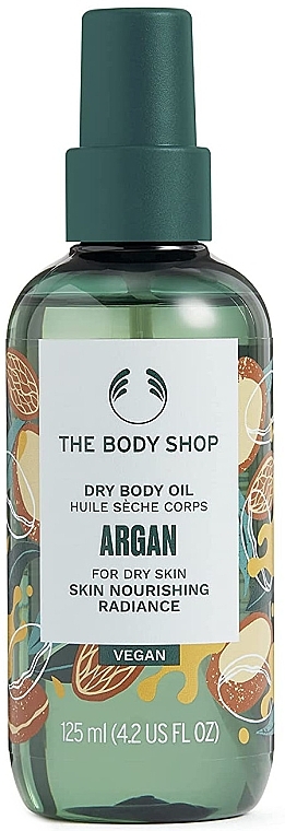 Dry Body Oil 'Argan' - The Body Shop Argan Dry Body Oil — photo N1