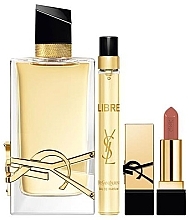 Fragrances, Perfumes, Cosmetics Yves Saint Laurent Libre - Set (edp/90 ml + edp/10 ml + lipstick/1.6 g)