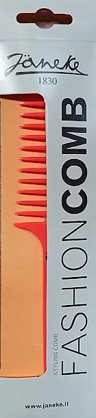 Hair Comb, 82826, orange - Janeke Fashion Comb For Gel Application — photo N1