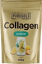 Collagen with Vitamin C & Zinc, lemonade - PureGold Collagen Marha — photo N2