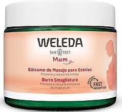 Fragrances, Perfumes, Cosmetics Anti-Strech Marks Massage Balm - Weleda Mum