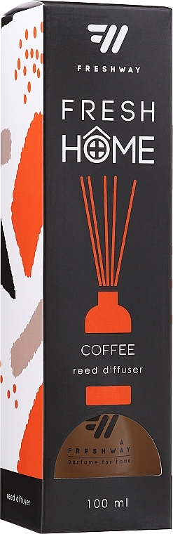 Fragrant Coffee Reed Diffuser - Fresh Way Fresh Home Coffee — photo N1