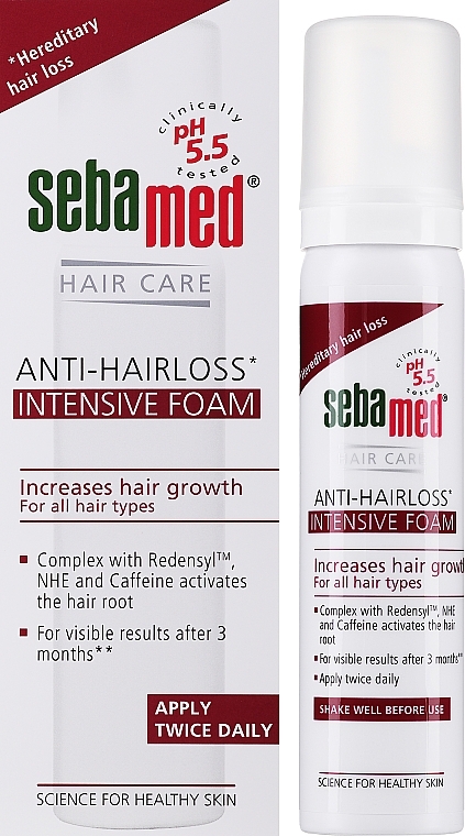 Anti Hair Loss Foam - Sebamed Anti-Hairloss Intensive Foam — photo N6