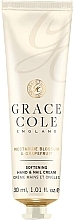 Hand & Nail Cream with Nectarine & Grapefruit Scent - Grace Cole Boutique Nectarine Blossom & Grapefruit Hand and Nail Cream (mini size) — photo N1