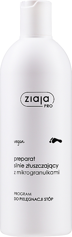 Foot Exfoliatior - Ziaja Pro Strong Exfoliating Agent with Microgranules — photo N1