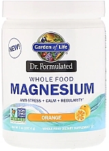 Fragrances, Perfumes, Cosmetics Whole Food Magnesium with Orange Flavor, powder - Garden of Life Dr. Formulated