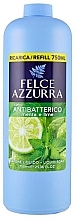 Fragrances, Perfumes, Cosmetics Liquid Soap - Felce Azzurra Antibacterial Mint & Lime (refill)