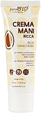 Fragrances, Perfumes, Cosmetics Rich Hand Cream - PuroBio Cosmetics For Skin Rich Hand Cream