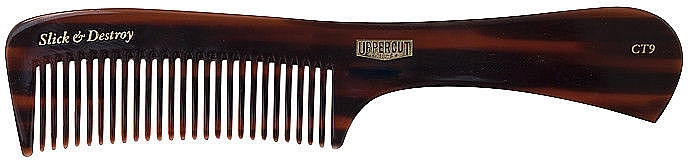 Hair Styling Comb - Uppercut Deluxe CT9 Tortoise Styling Comb — photo N1