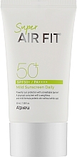 Fragrances, Perfumes, Cosmetics Sun Cream - A'Pieu Super Air Fit Mild Sunscreen Daily SPF50+ PA++++