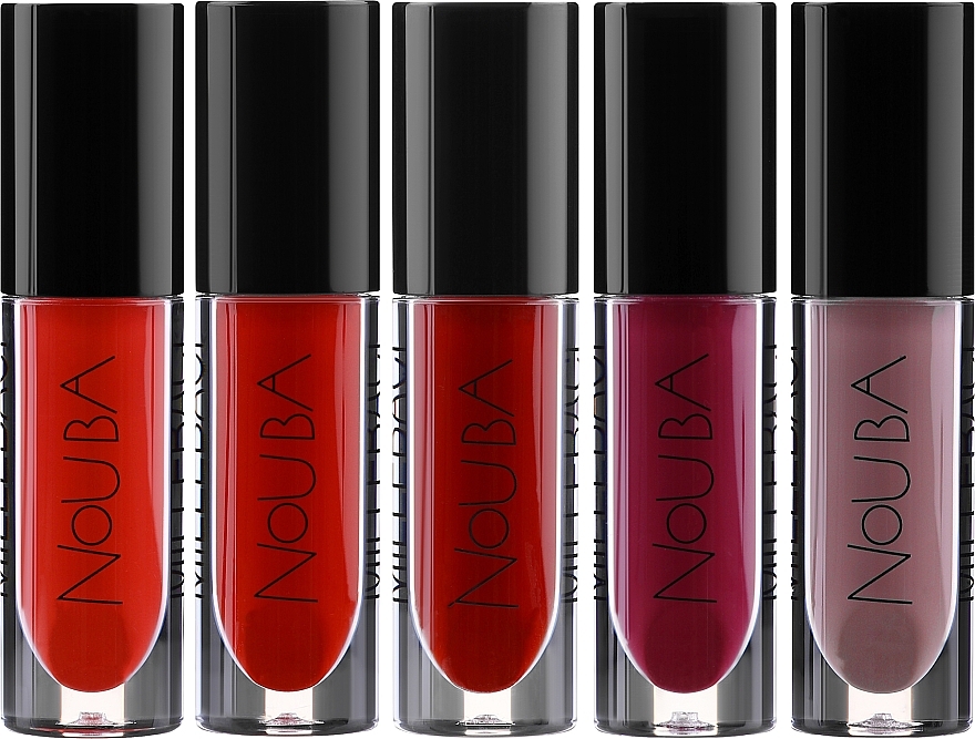 Set #1 - NoUBA Millebaci Box Set 5 Kisses Experience (lipstick/5x6ml) — photo N2