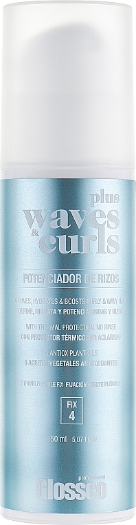 Medium Hold Cream 'Perfect Curls' - Glossco Waves & Curls Plus Cream — photo N3