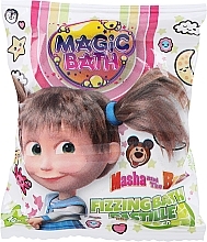 Fragrances, Perfumes, Cosmetics Effervescent Bath Tablet, lime - EP Line Magic Bath Masha And The Bear