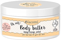 Body Oil - Nacomi Body Butter Sunny Orange Sorbet — photo N1