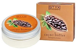 Fragrances, Perfumes, Cosmetics Cacao Butter Body Cream - Styx Naturcosmetic Cacao Butter Body Cream