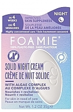 Fragrances, Perfumes, Cosmetics Solid Night Cream - Foamie Solid Night Cream