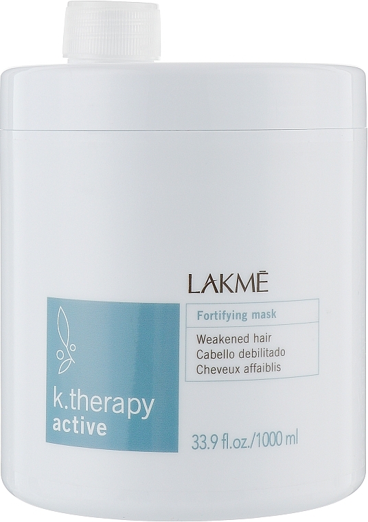 Strengthening Mask for Weak & Lifeless Hair - Lakme K.Therapy Active Fortifying Mask — photo N3