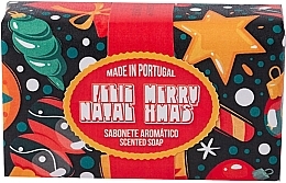 Natural Soap with Orange & Cinnamon Scent - Essencias De Portugal Feliz Natal Merry Christmas — photo N1
